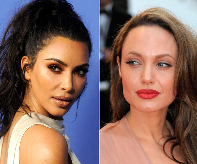 Самые ревнивые звездные девушки Голливуда: Джоли, Кардашьян, Кунис и другие