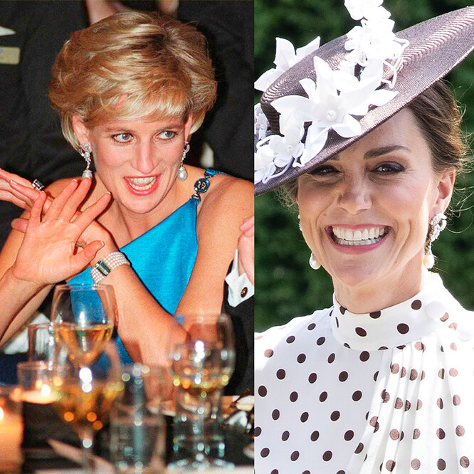 Case where Princess Diana and Kate Middleton wore the same jewellery: who is the best fit?