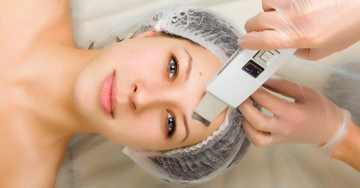 Ультразвуковая чистка лица. Профессиональная ультразвуковая чистка лица ...