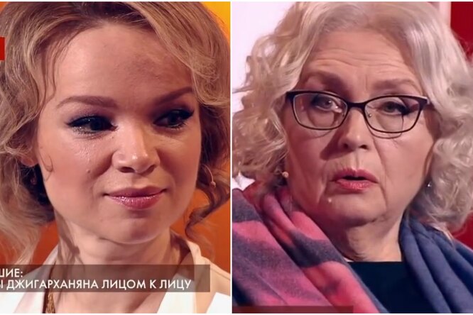 Бывшие жены Армена Джигарханяна выяснили отношения в эфире шоу «Пусть говорят» Бывшие жены Армена Джигарханяна выяснили отношения в эфире шоу «Пусть говорят»