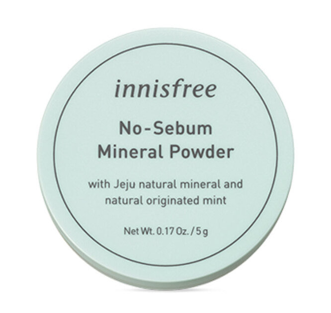 Минеральная рассыпчатая пудра No-Sebum Mineral Powder, innisfree