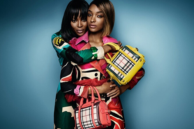 Наоми Кэмпбелл и Джордан Данн появились в новой кампании Burberry Наоми Кэмпбелл и Джордан Данн появились в новой кампании Burberry