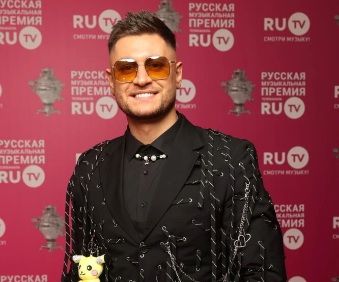 Давид Манукян на русской музыкальной премии RU.TV