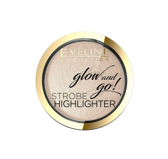 Хайлайтер Glow _ Go Strobe Highlighter в оттенке 01, Eveline Cosmetics