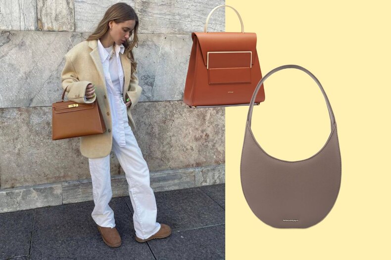 Цвета капучино: самые стильные сумки осени-2022 в коричневых оттенках