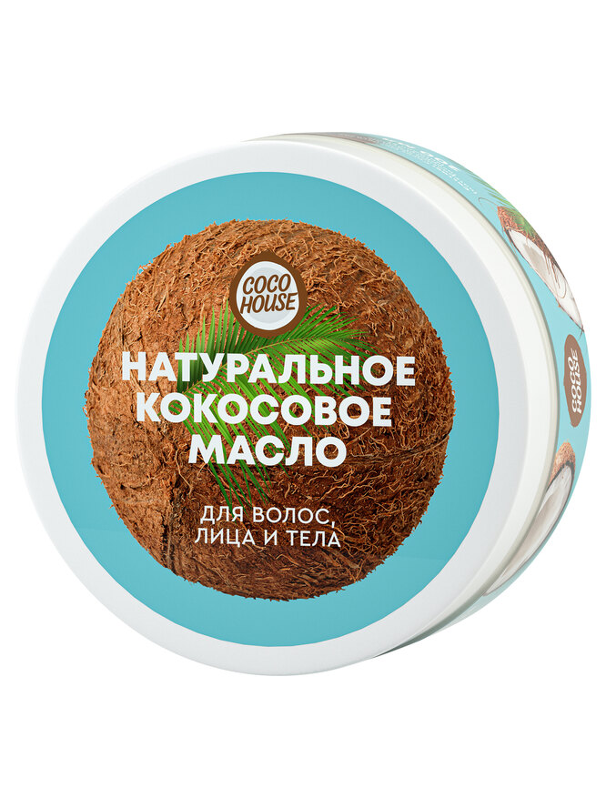 Coco House coconut oil, 267 rubles.