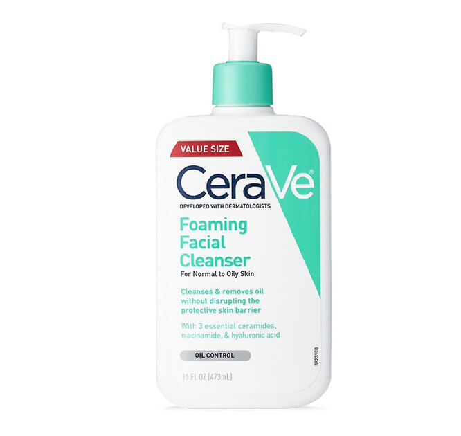 Гель для умывания Foaming Face Cleanser, CeraVe