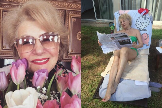 «Афродита!»: 81-летняя актриса Светлана Дружинина показала фото в купальнике