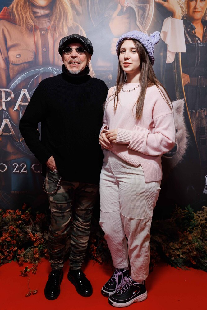 Гарик Сукачев с дочерью