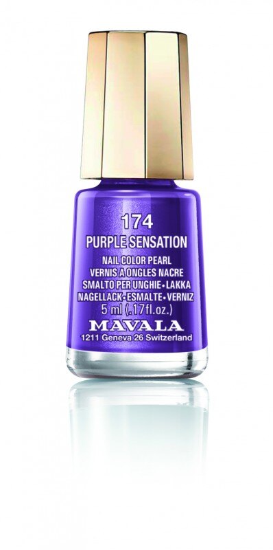 Дева: лак Purple Sensation от Mavala