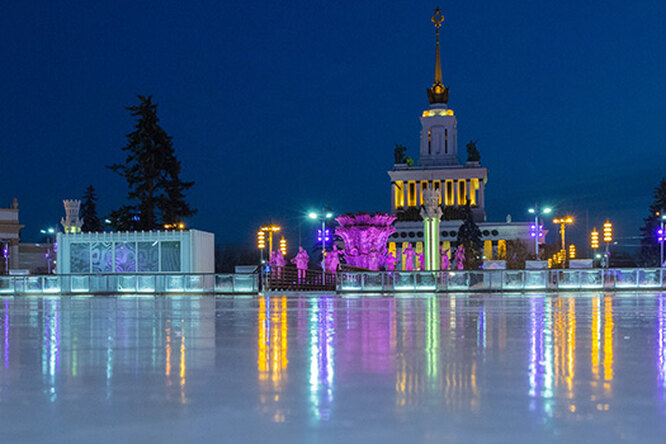 24 лучших катка Москвы и Санкт-Петербурга