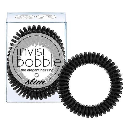 Резинка-браслет для волос Slim True Black, Invisibobble, 460 руб. 