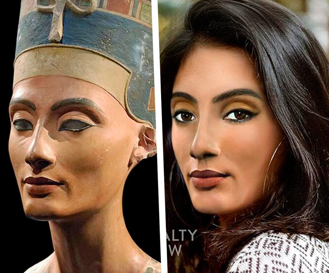 Нефертити и Мария-Антуанетта: дизайнер показал, как они выглядели бы сейчас
