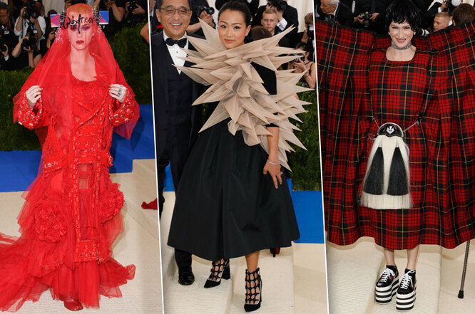 Разбор полетов: стилист комментирует самые авангардные выходы Met Gala 2017