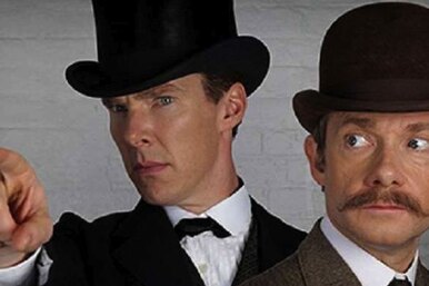 Серию «Шерлока» с Камбербэтчем снимают в костюмах времен Конан-Дойла